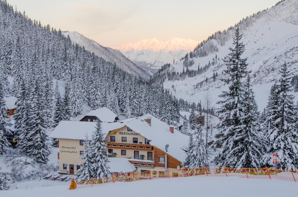 Alpengasthof Grimmingblick Planneralm Exteriér fotografie